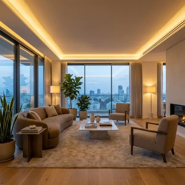 פנטהאוז יוקרתי בתל אביב