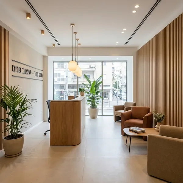 עיצוב פנים לחללים מסחריים